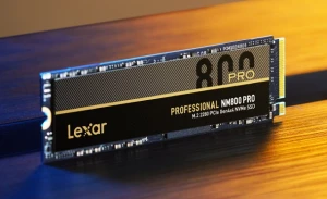 Lexar выпустила быстрый твердотельный накопитель Professional NM800PRO