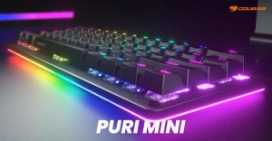Cougar представила компактные клавиатуры PURI MINI и PURI MINI RGB