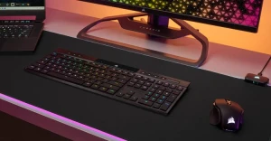 Corsair выпускает беспроводную клавиатуру K100 AIR с переключателями CHERRY MX ULP