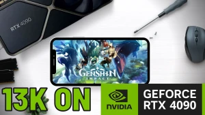 NVIDIA GeForce RTX 4090 позволяет играть в Genshin Impact в 13К-разрешении