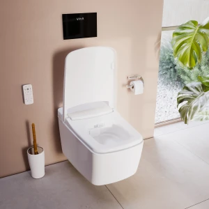 В России начал продаваться умный туалет VitrA V-Care Prime со встроенным биде, подсветкой и поддержкой мобильного приложения