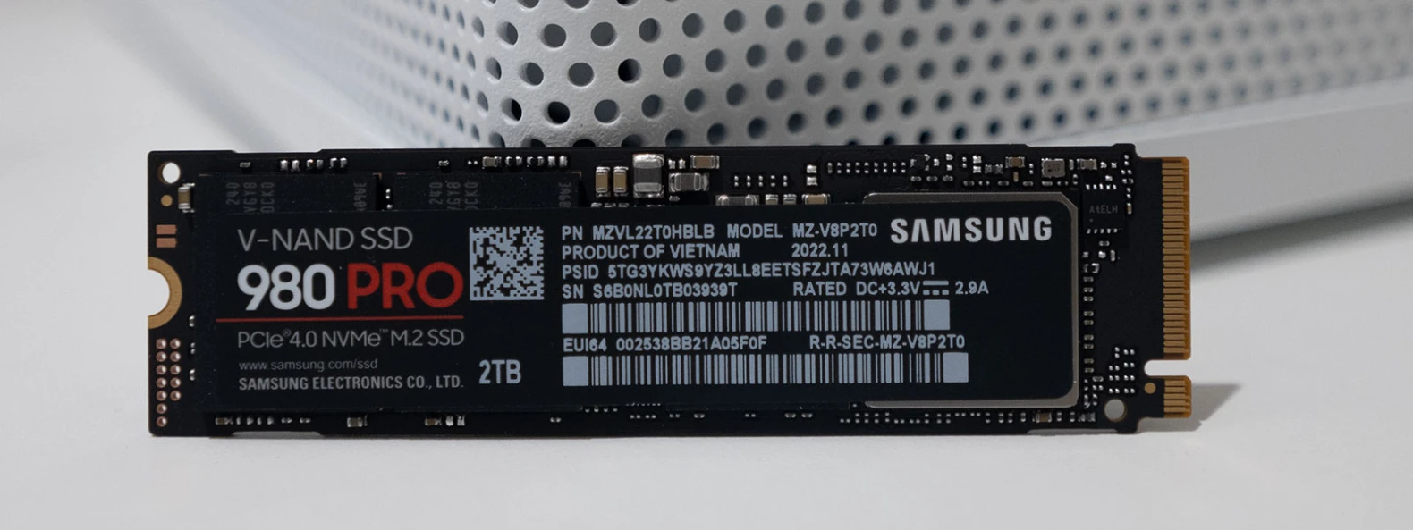 Обзор и тесты Samsung 980 PRO 2TB (MZ-V8P2T0BW). Выше скорости, но