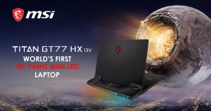 MSI представила мощный игровой ноутбук TITAN GT77 HX