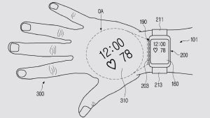 Samsung получила патент на проектор в умных часах