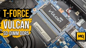 Обзор T-Force VULCAN SO-DIMM DDR5. Оперативная память для ноутбуков и мини-ПК FLBD532G5200HC38DC-S01