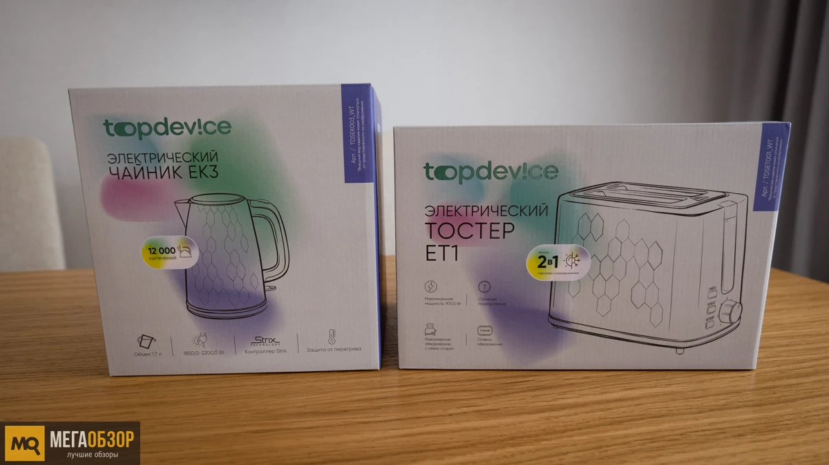 Topdevice EK3 и Topdevice ET1