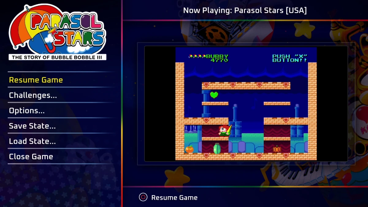 Parasol Stars: The Story of Bubble Bobble III