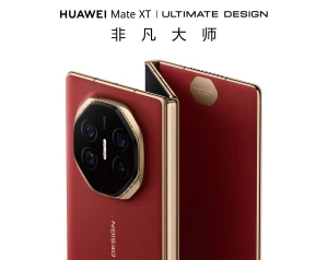 Складывающийся втрое смартфон Huawei Mate XT показали на фото 