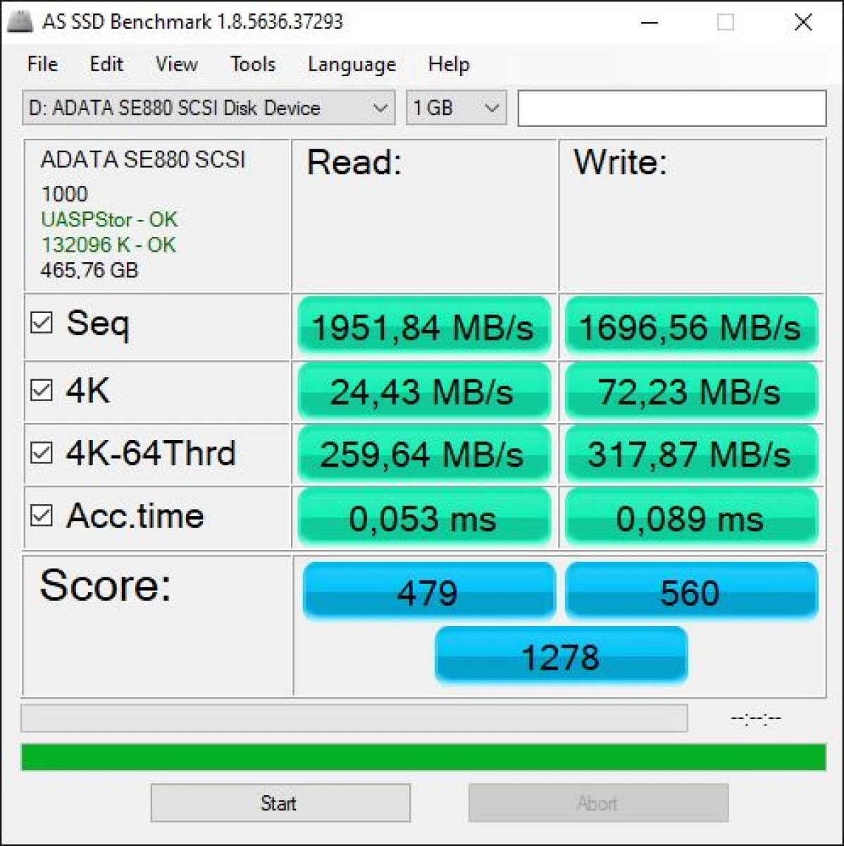 ADATA Elite SE880