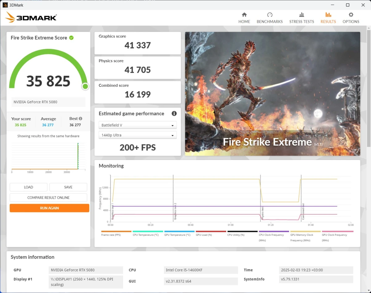 RTX 5080 WINDFORCE OC SFF 16G