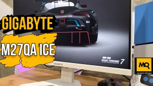 GIGABYTE M27QA ICE обзор и тесты игрового монитора среднего ценового сегмента в белом цвете