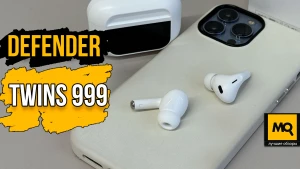 Доступные наушники с функциональным зарядным кейсом. Обзор Defender Twins 999 ANC