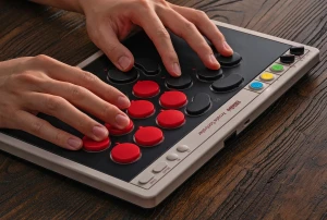 8BitDo выпустила тонкий контроллер для файтингов