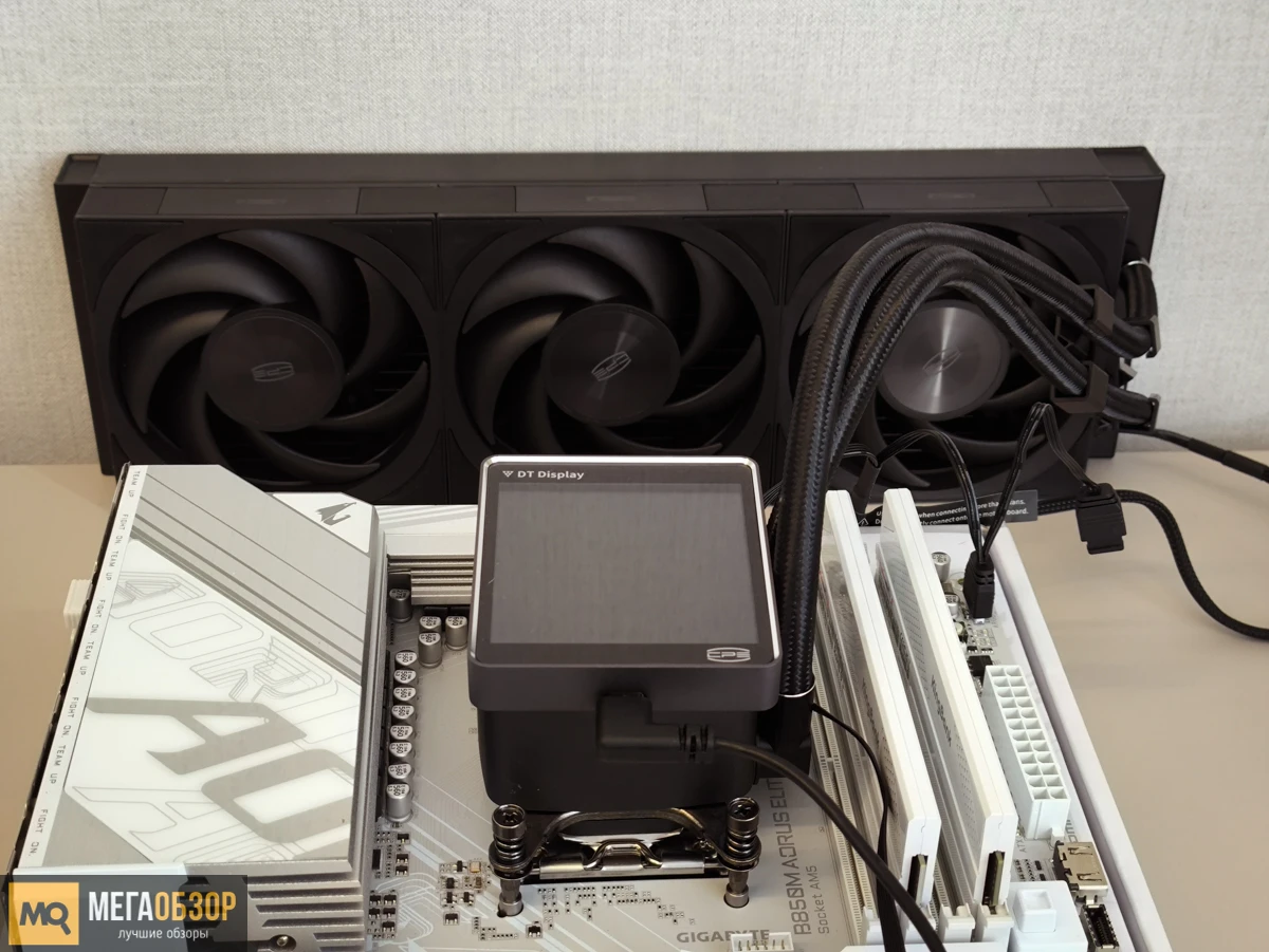 Обзор и тесты Pccooler DT360 ARGB Display