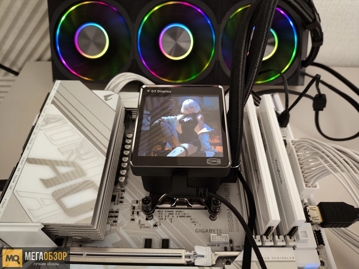Обзор и тесты Pccooler DT360 ARGB Display