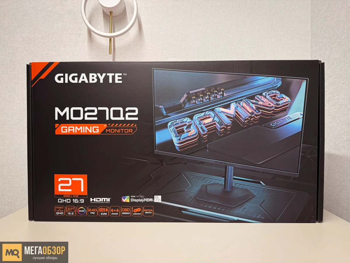комплектация GIGABYTE MO27Q2