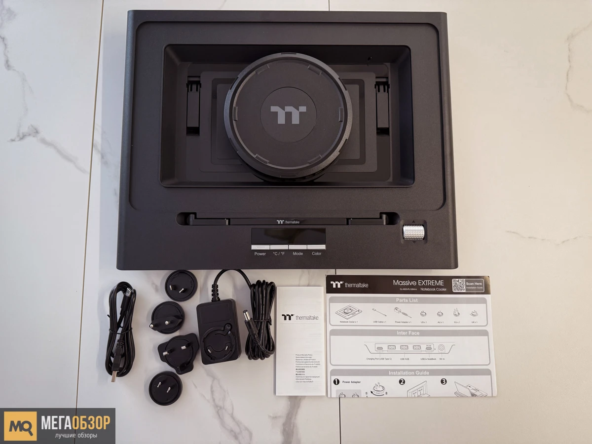 Комплектация Thermaltake Massive Extreme.