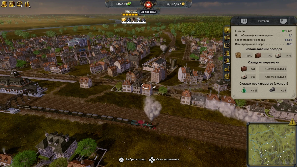 Обзор игры Railway Empire 2 - Industrial Wonders