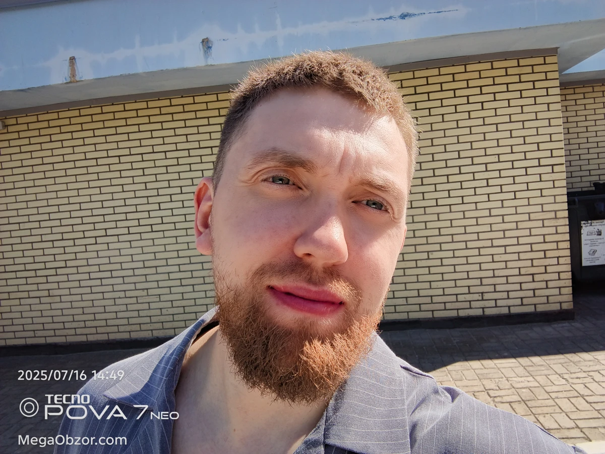 TECNO POVA 7 Neo фронтальная камера
