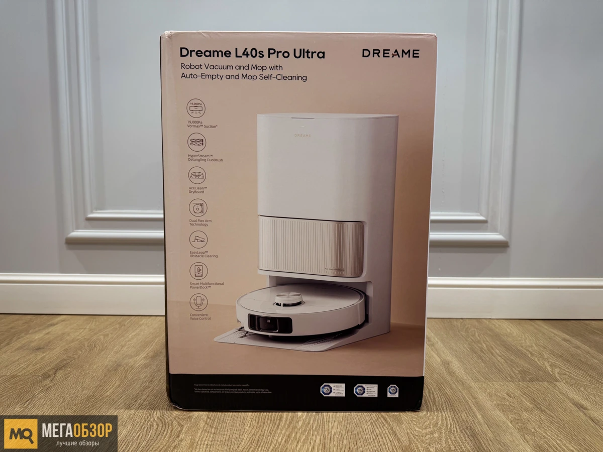 комплектация Dreame L40s Pro Ultra
