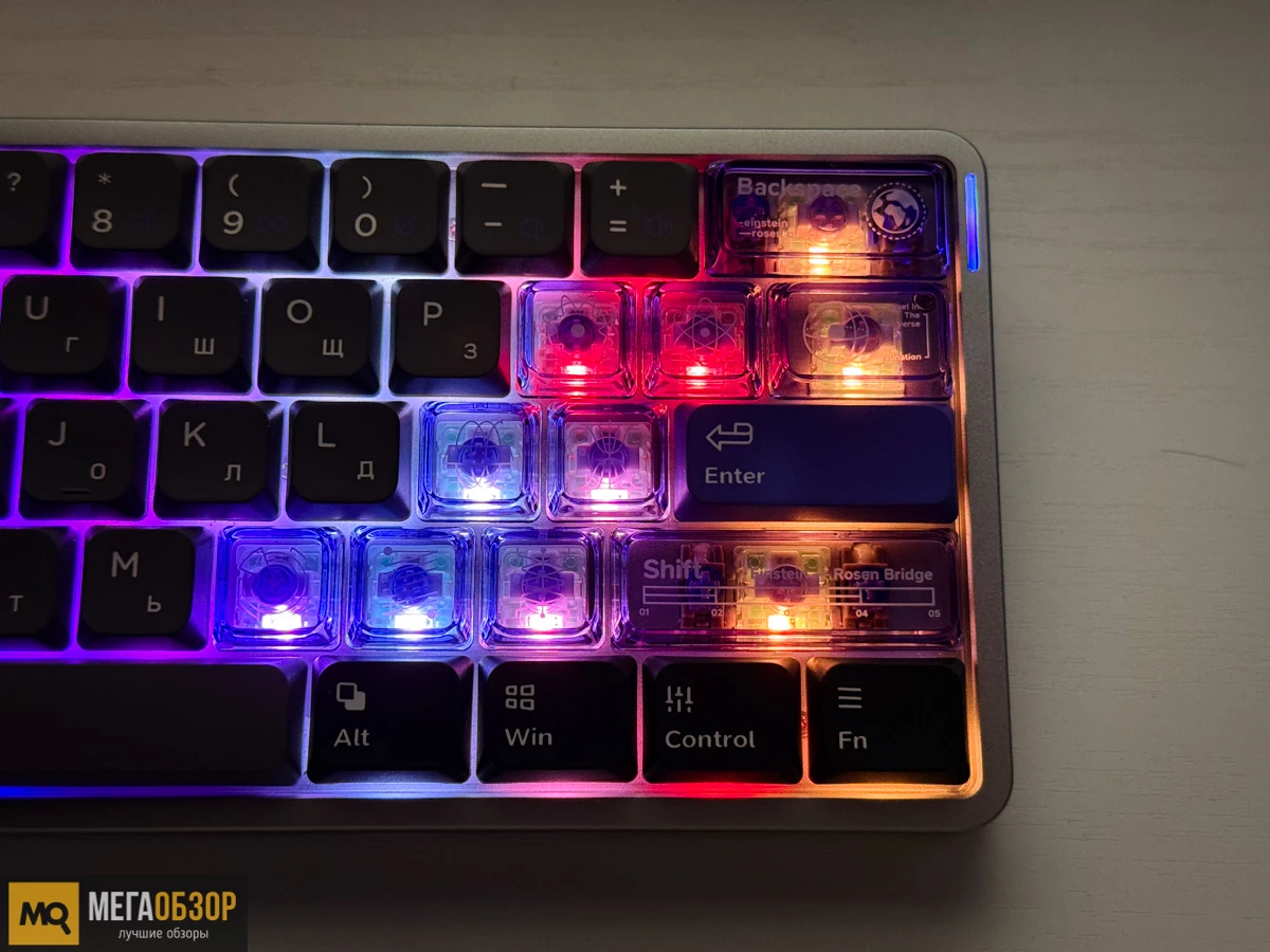 внешний вид Nuphy Air60 HE