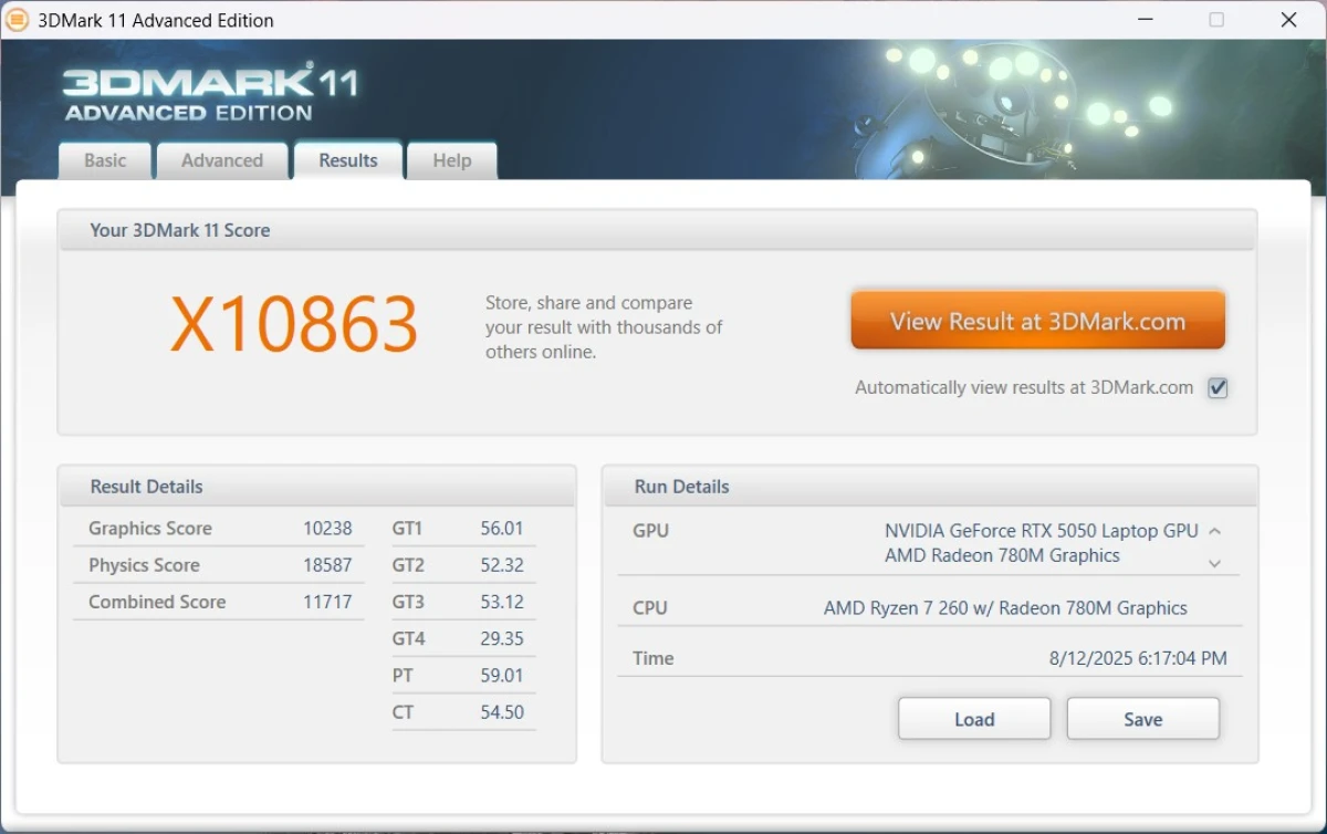 тесты GIGABYTE GAMING A16 GA63H