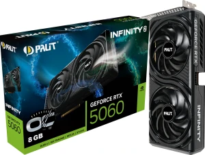 Представлена видеокарта Palit GeForce RTX 5060 Infinity 2 OC