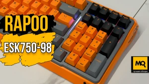 Обзор Rapoo ESK750-98. Проводная механическая клавиатура