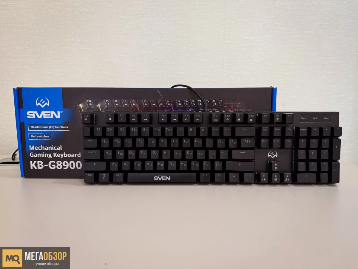 Обзор SVEN KB-G8900