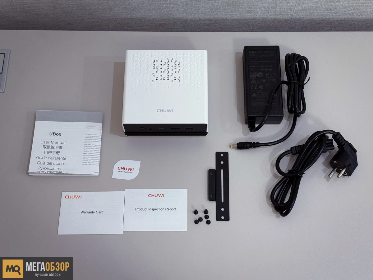 комплектация CHUWI UBOX CWI604