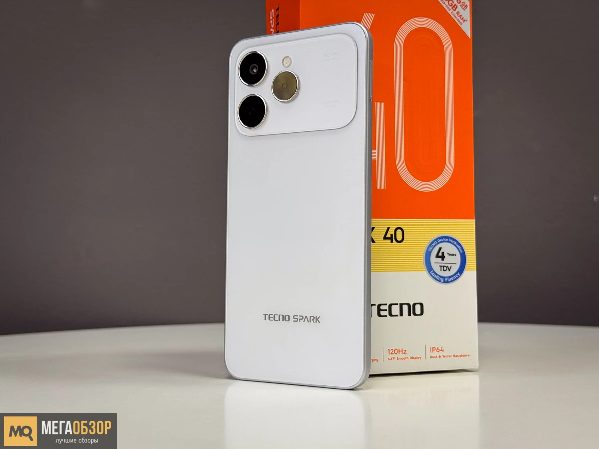 Tecno Spark 40 обзор и тесты