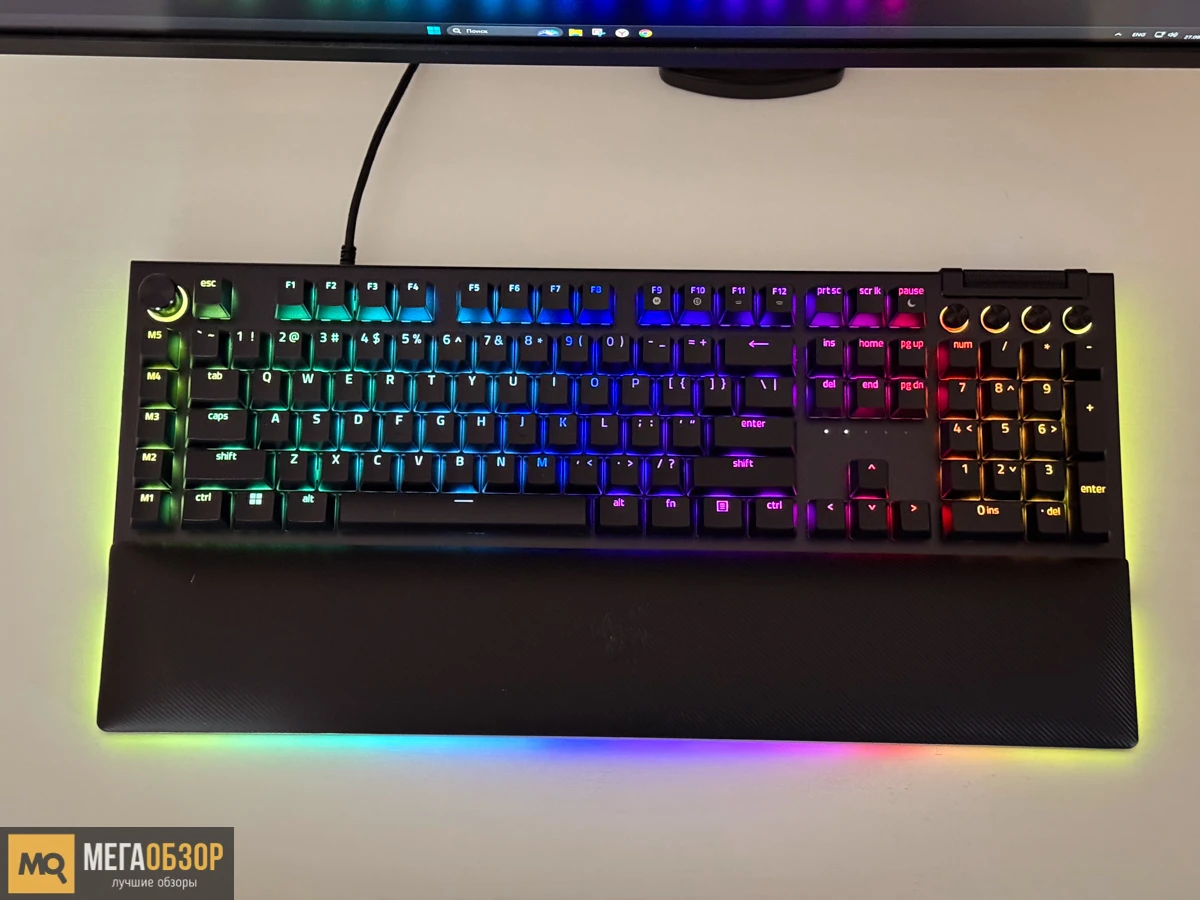 тесты Razer BlackWidow V4 Pro