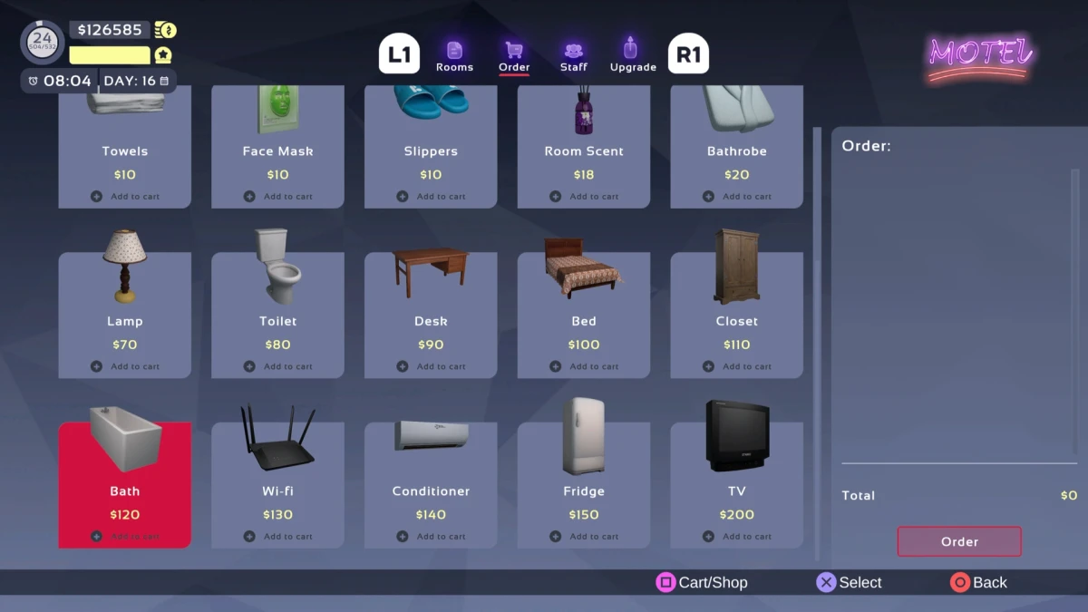 Обзор игры Motel Business Simulator