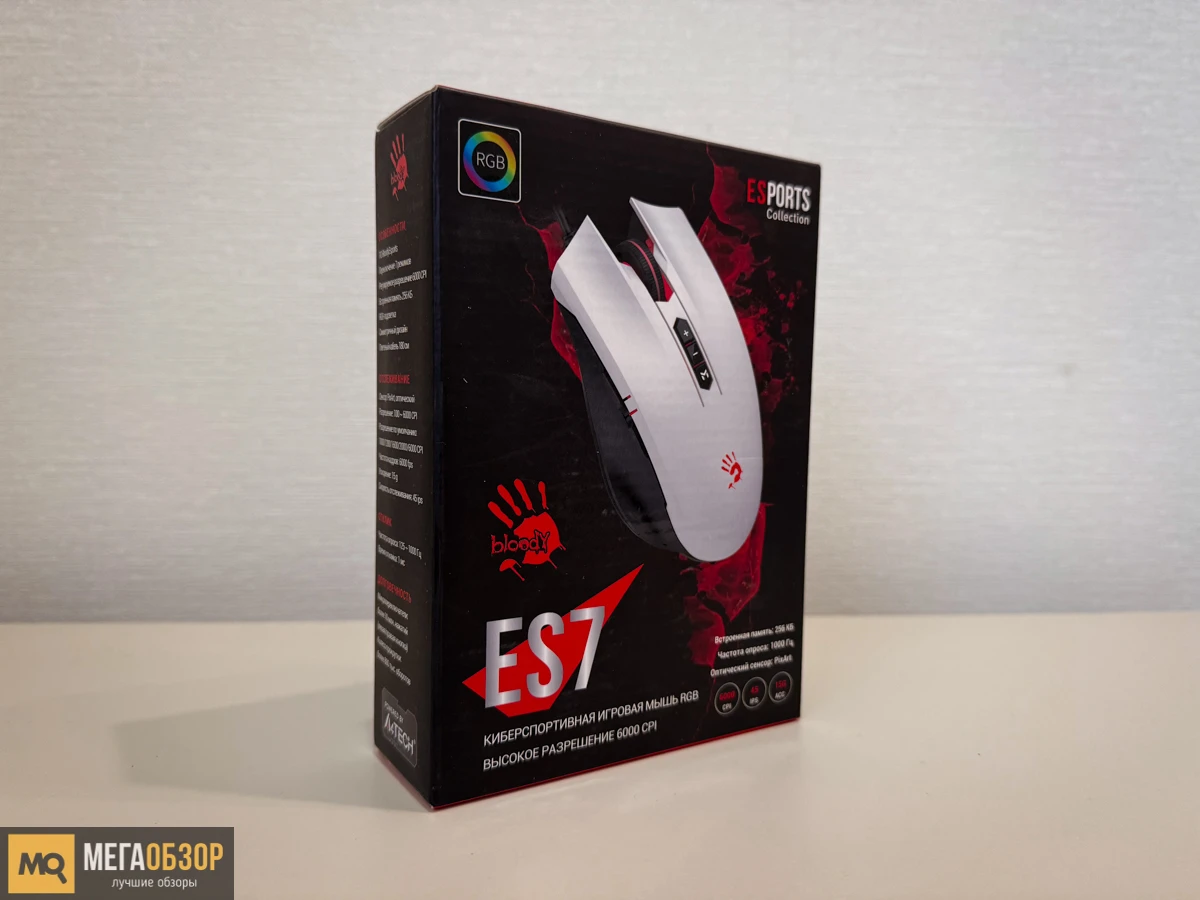 A4Tech Bloody ES7 комплектация