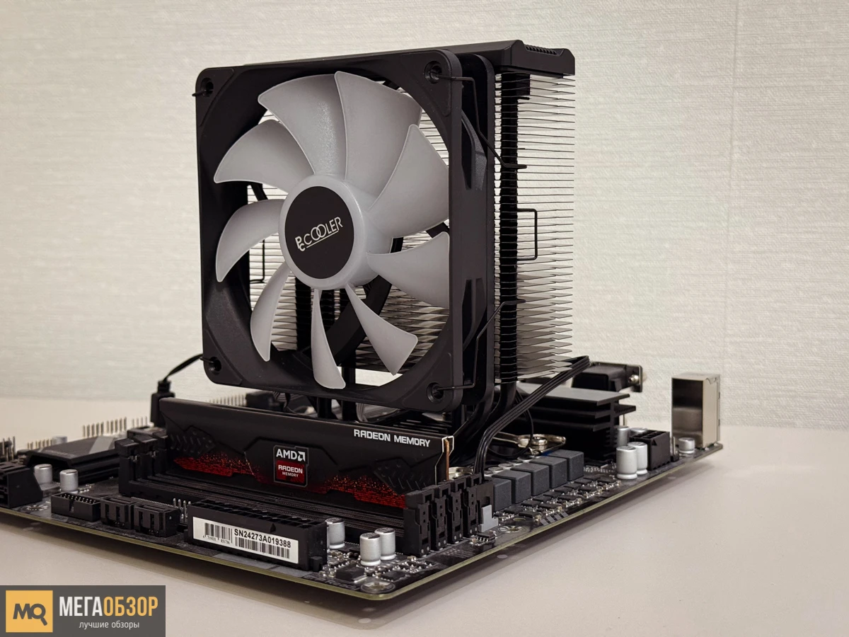 PCCooler Paladin EX400 ARGB сборка