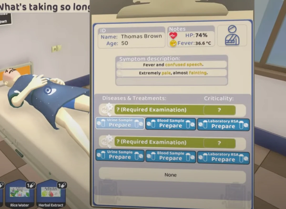 Обзор игры Two Hands Hospital Assistant Simulator