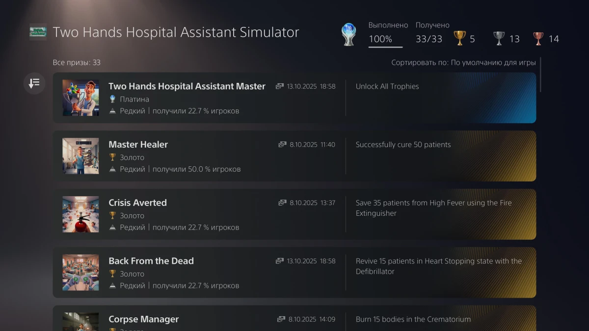 Обзор игры Two Hands Hospital Assistant Simulator