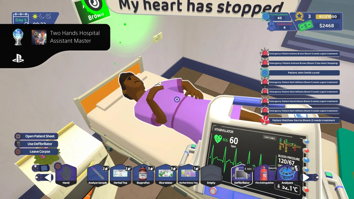 Обзор игры Two Hands Hospital Assistant Simulator