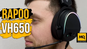 Обзор RAPOO VH650. Игровые наушники с 7.1 звуком и микрофоном с ENC