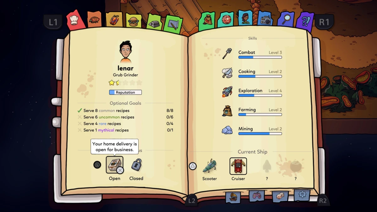 Обзор игры Space Chef