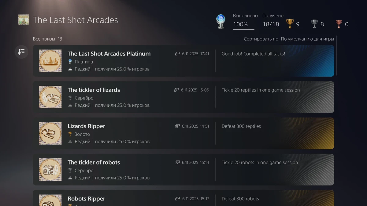 Обзор игры The Last Shot Arcades