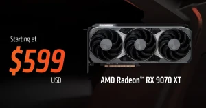 RX 9070 XT бъёт рекорды продаж в ритейле