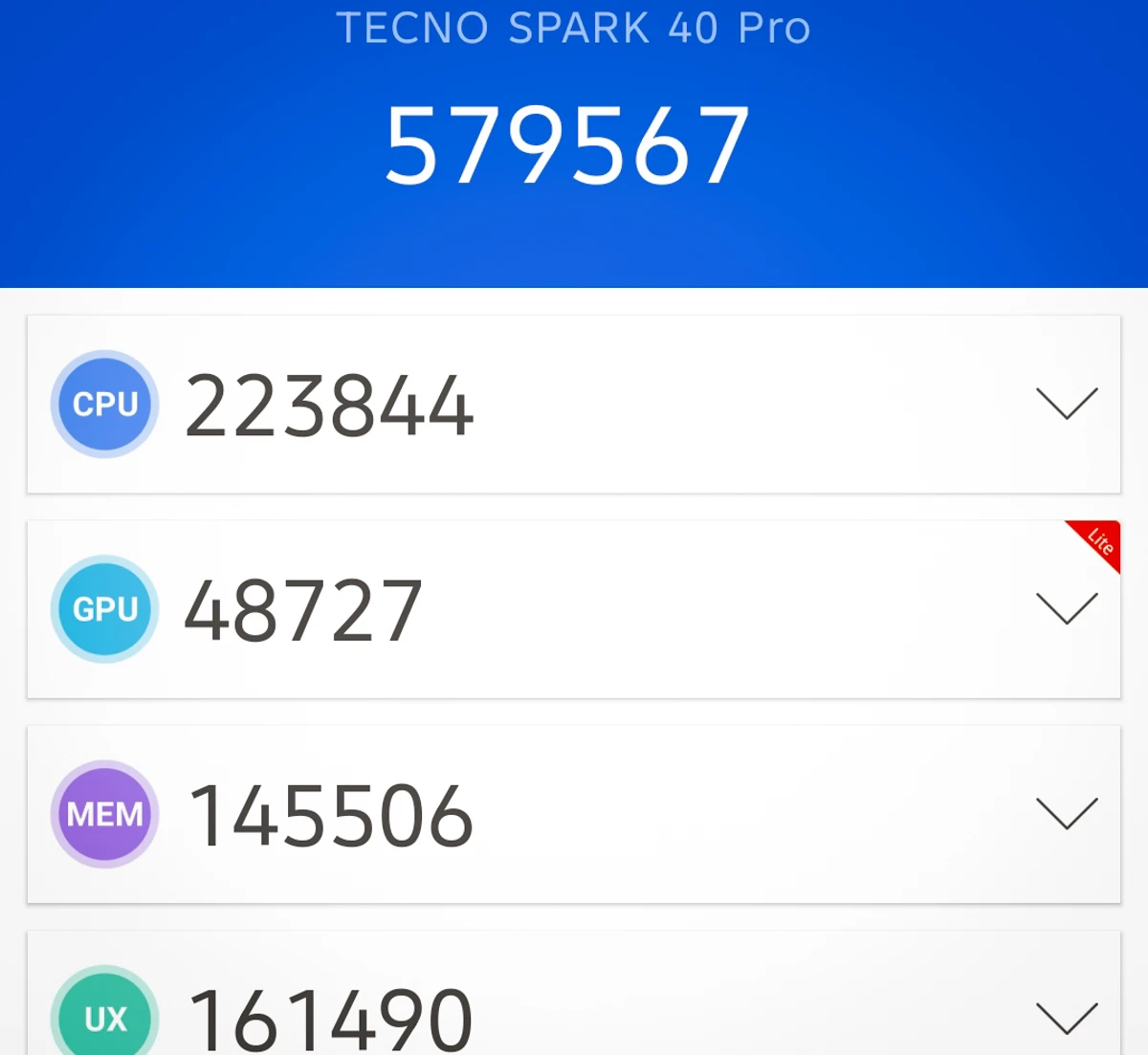 платформа Tecno Spark 40 Pro