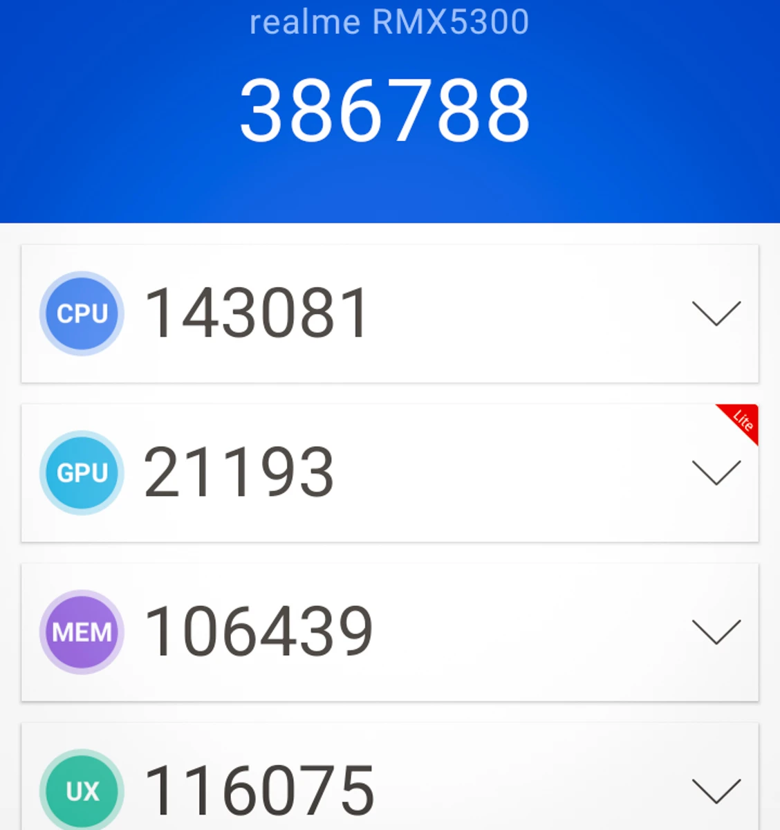 платформа realme P3 Lite