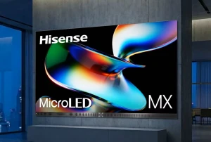 Представлен 163-дюймовый дисплей Hisense 163MX RGBY MicroLED