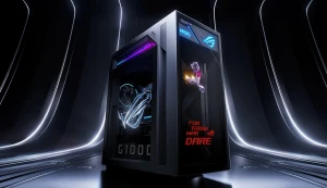 Представлен ПК ASUS ROG G1000 с тремя голографическими вентиляторами