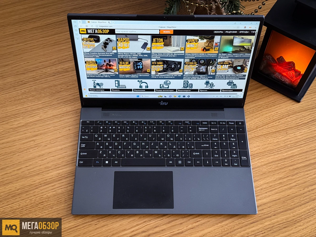 экран iRU Tactio 15PHC