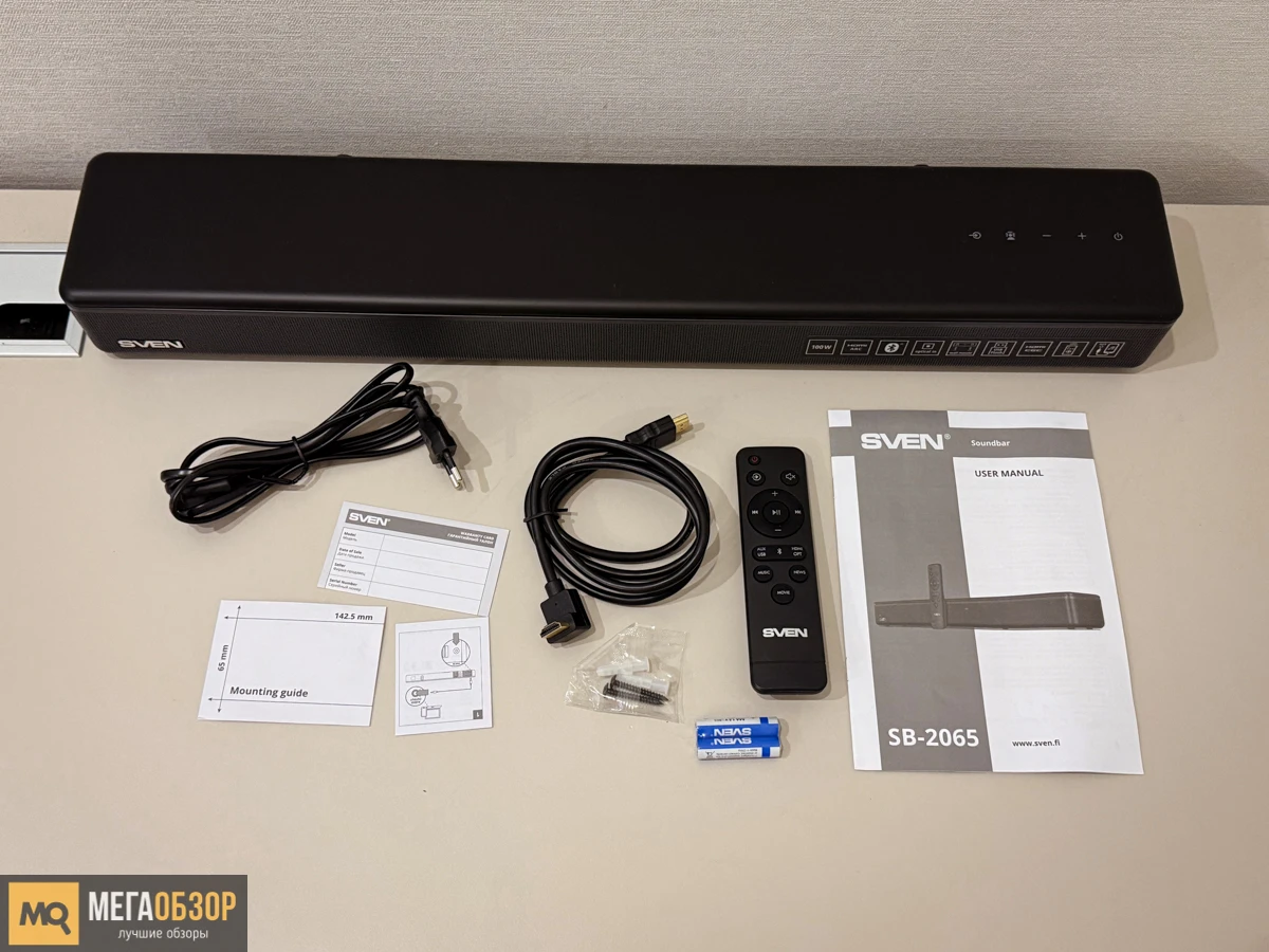 комплектация SVEN SB-2065