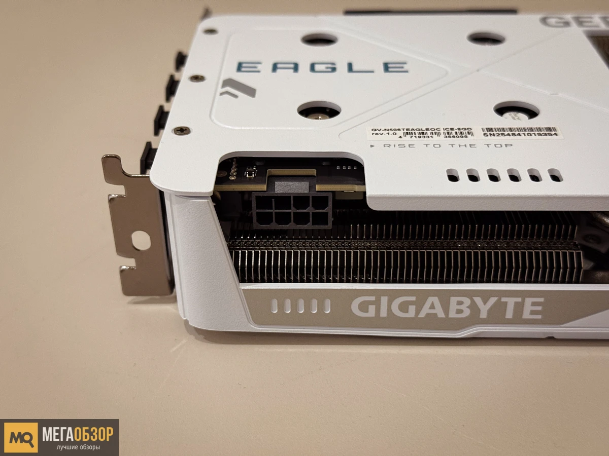 GeForce RTX 5060 Ti EAGLE OC ICE 8G внешний вид