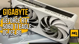 GeForce RTX 5060 Ti EAGLE OC ICE 8G обзор, тесты и сравнение с Radeon RX 9060 XT